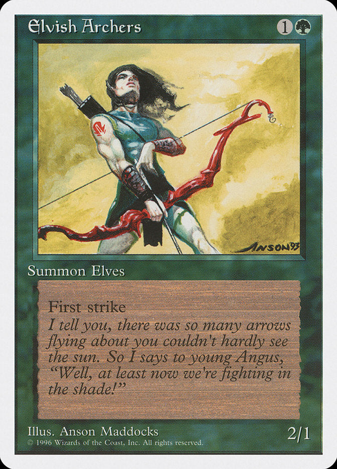 Elvish Archers [Introductory Two-Player Set] | Cracking-Singles