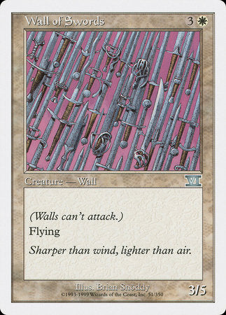 Wall of Swords [Classic Sixth Edition] | Cracking-Singles