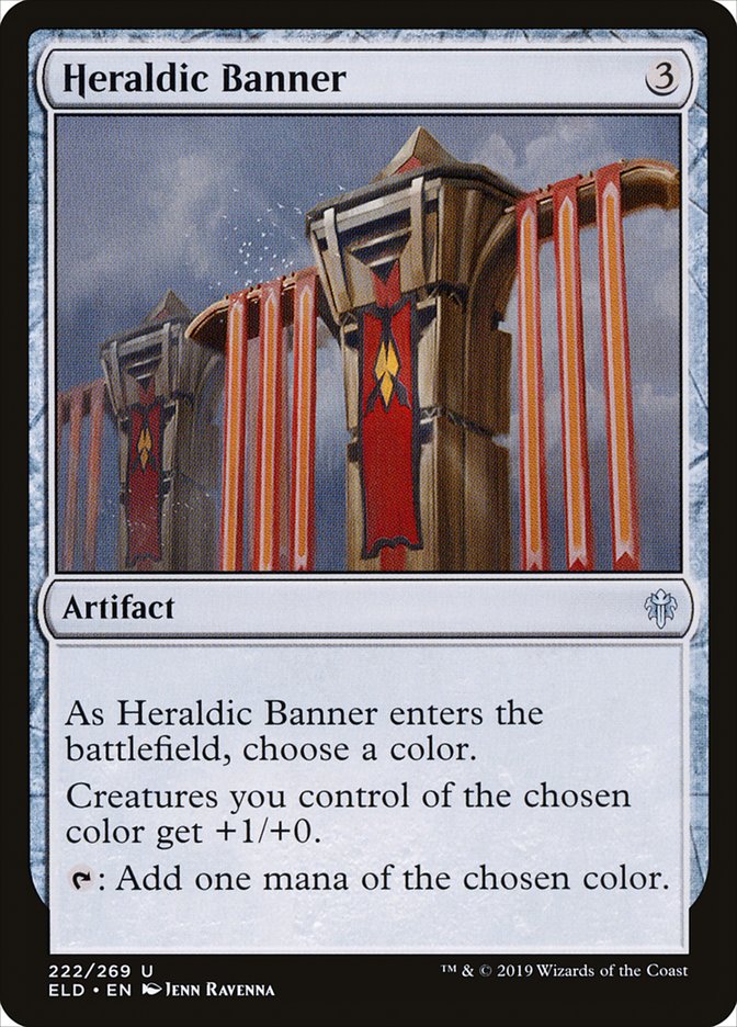 Heraldic Banner [Throne of Eldraine] | Cracking-Singles