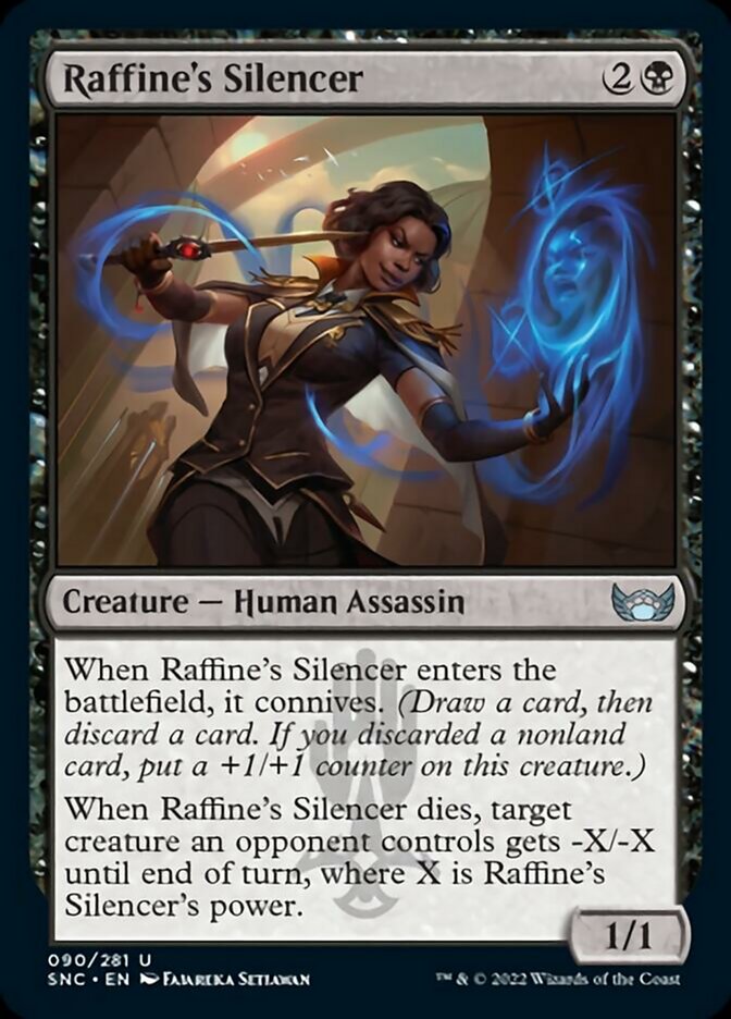 Raffine's Silencer [Streets of New Capenna] | Cracking-Singles