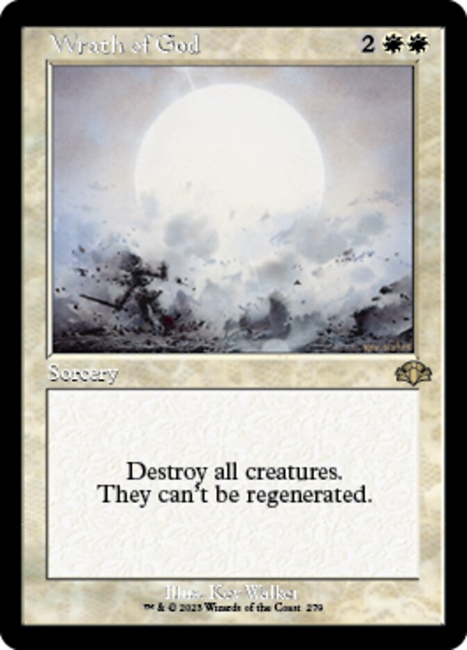 Wrath of God (Retro) [Dominaria Remastered] | Cracking-Singles