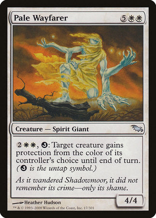 Pale Wayfarer [Shadowmoor] | Cracking-Singles
