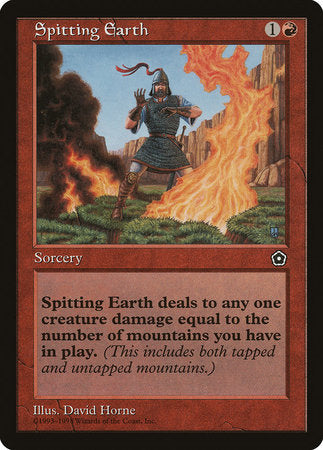 Spitting Earth [Portal Second Age] | Cracking-Singles