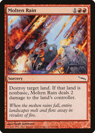 Molten Rain [Mirrodin] | Cracking-Singles