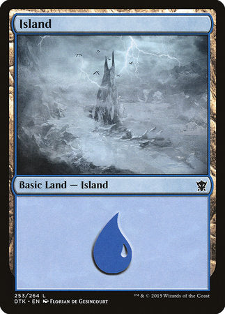 Island (253) [Dragons of Tarkir] | Cracking-Singles