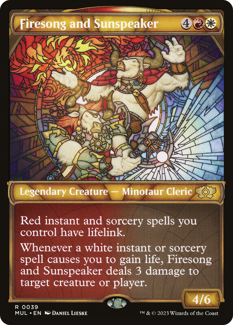 Firesong and Sunspeaker [Multiverse Legends] | Cracking-Singles