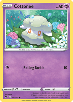Cottonee (075/185) [Sword & Shield: Vivid Voltage] | Cracking-Singles