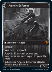 Enduring Angel // Angelic Enforcer [Innistrad: Double Feature] | Cracking-Singles