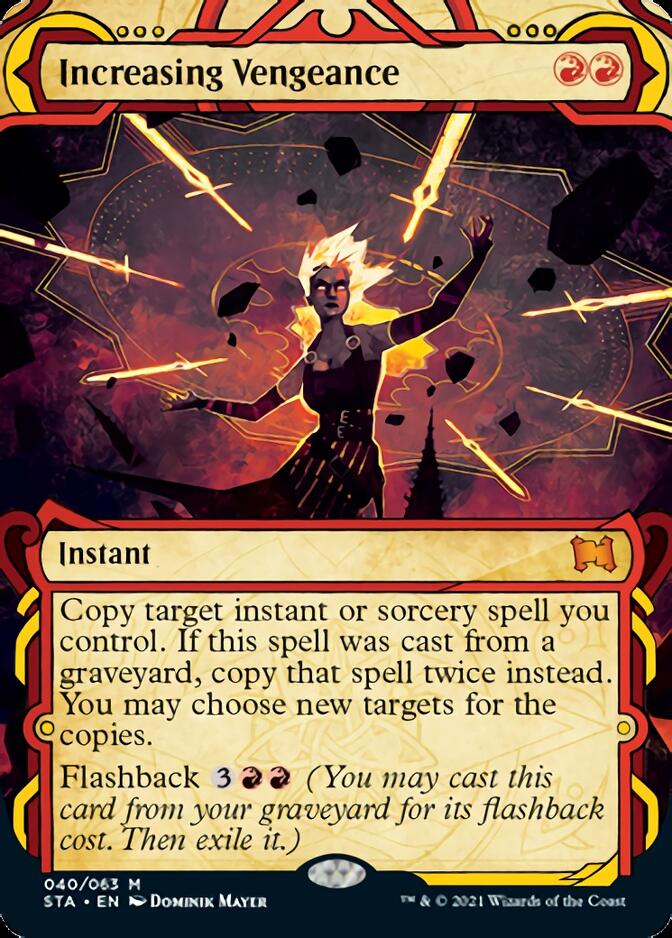 Increasing Vengeance (Etched Foil) [Strixhaven Mystical Archive] | Cracking-Singles