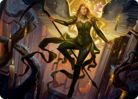 Sigarda, Champion of Light Art Card [Innistrad: Midnight Hunt Art Series] | Cracking-Singles