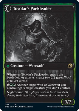 Tovolar's Huntmaster // Tovolar's Packleader [Innistrad: Double Feature] | Cracking-Singles