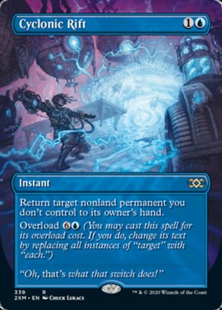 Cyclonic Rift (Borderless) [Double Masters] | Cracking-Singles