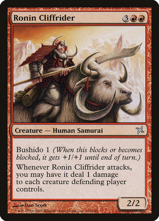 Ronin Cliffrider [Betrayers of Kamigawa] | Cracking-Singles