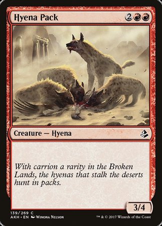 Hyena Pack [Amonkhet] | Cracking-Singles