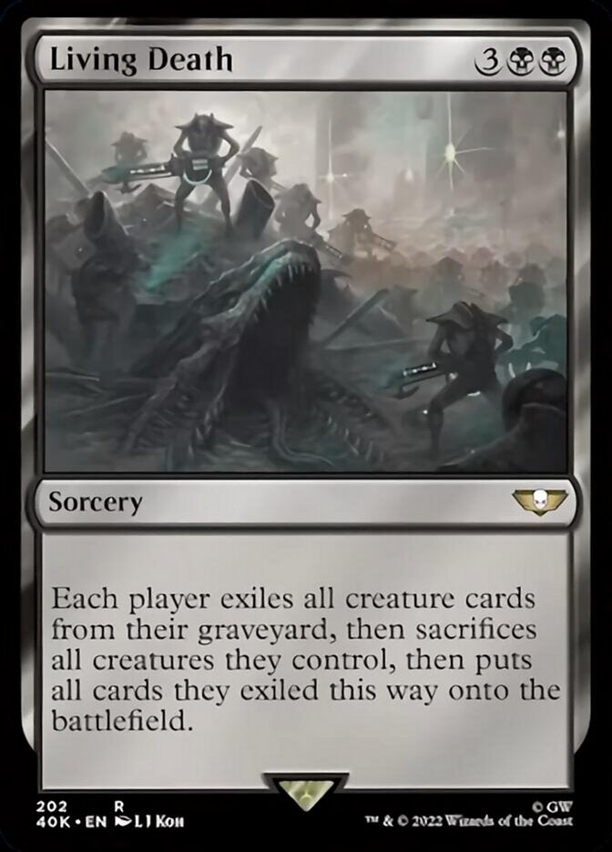 Living Death (Surge Foil) [Universes Beyond: Warhammer 40,000] | Cracking-Singles