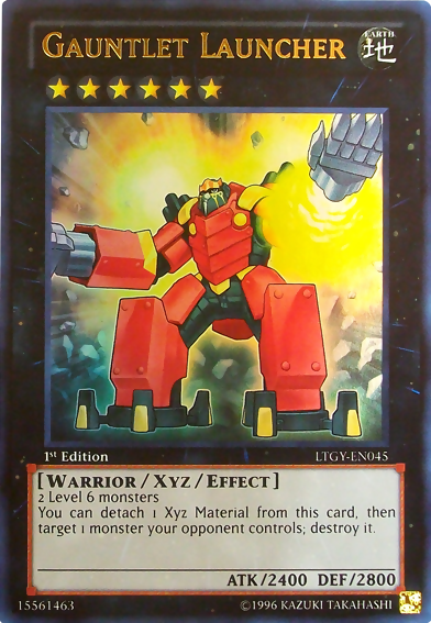 Gauntlet Launcher [LTGY-EN045] Ultra Rare | Cracking-Singles