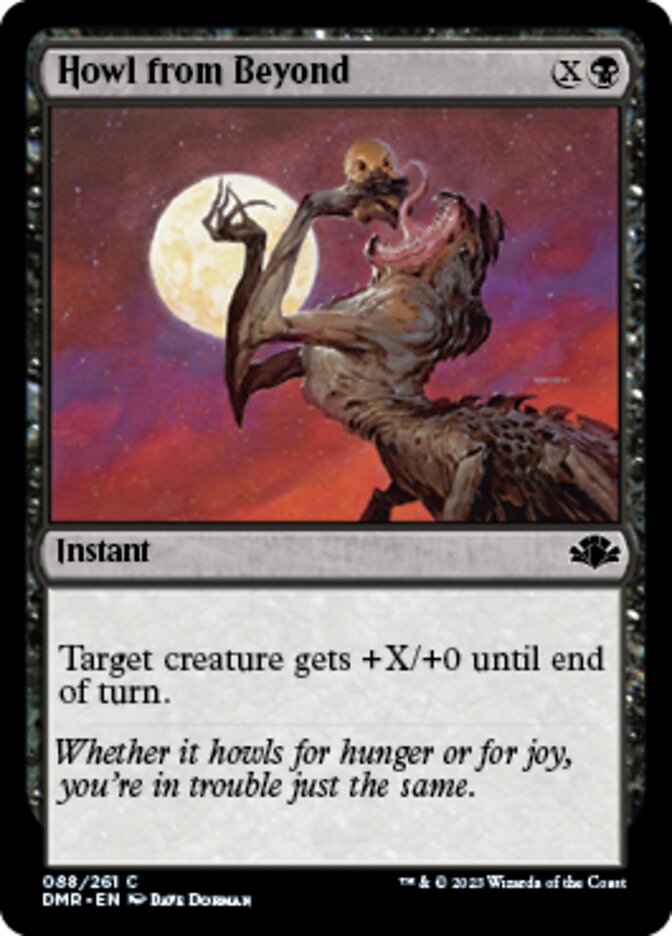Howl from Beyond [Dominaria Remastered] | Cracking-Singles