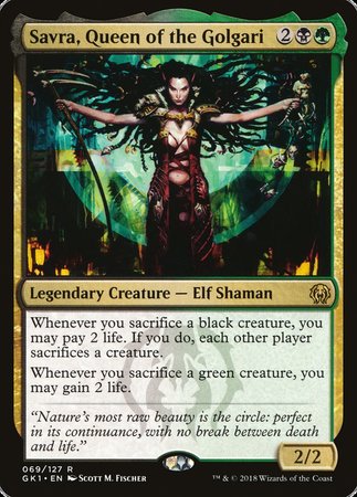 Savra, Queen of the Golgari [GRN Guild Kit] | Cracking-Singles