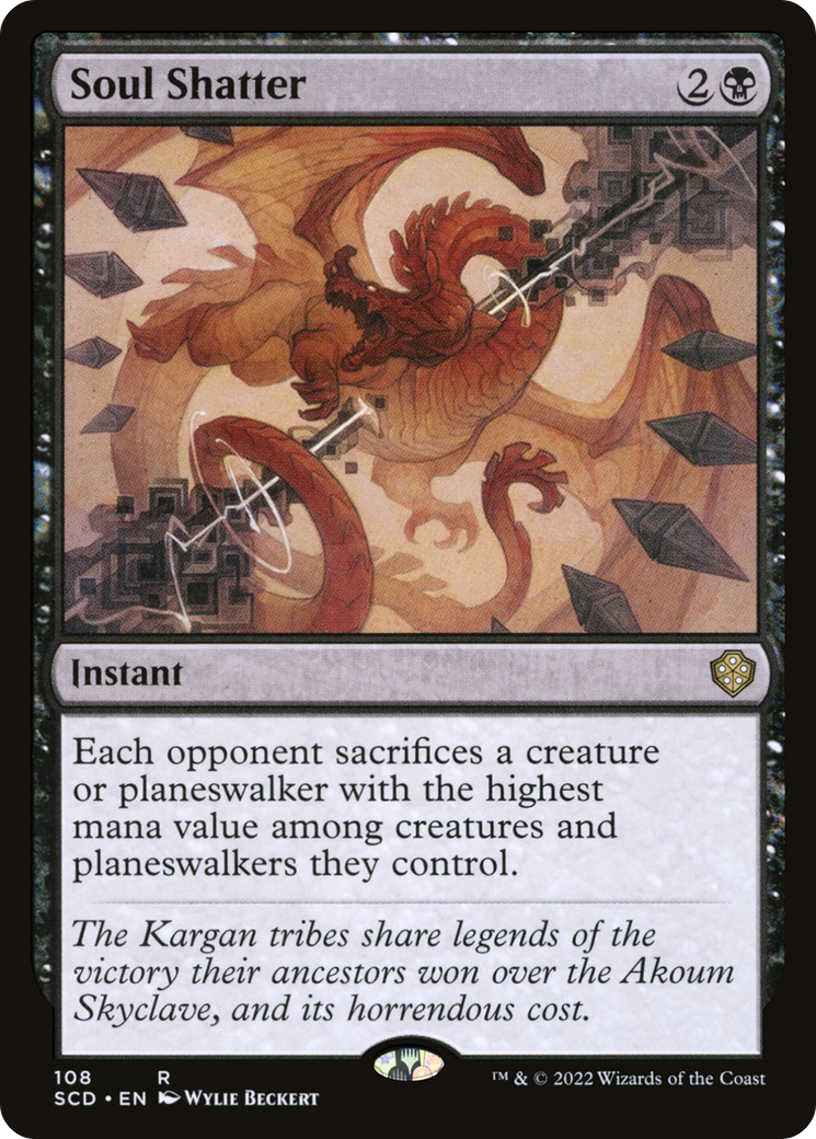 Soul Shatter [Starter Commander Decks] | Cracking-Singles