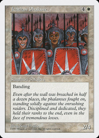 Icatian Phalanx [Fifth Edition] | Cracking-Singles