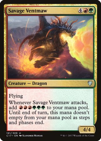 Savage Ventmaw [Commander 2017] | Cracking-Singles