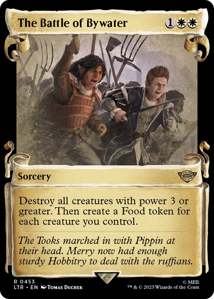 The Battle of Bywater [The Lord of the Rings: Tales of Middle-Earth Showcase Scrolls] | Cracking-Singles