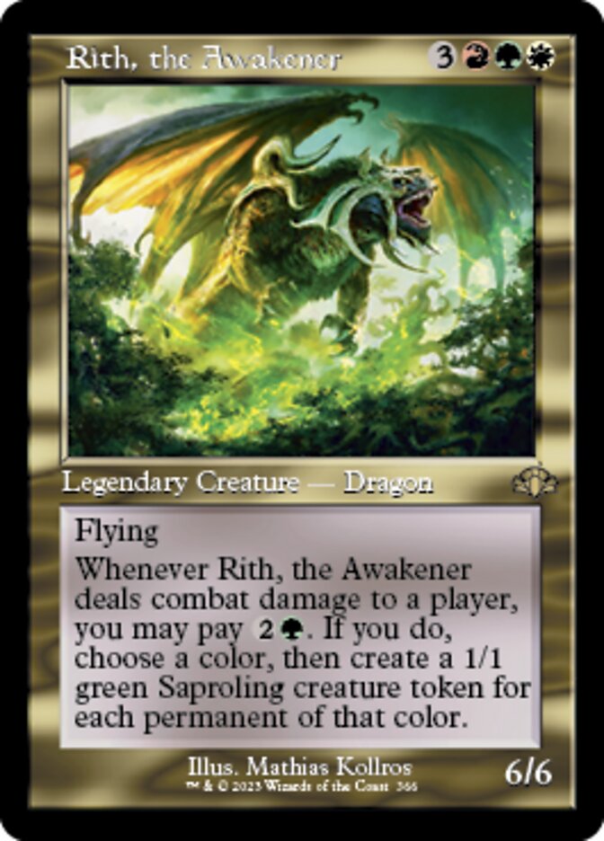 Rith, the Awakener (Retro) [Dominaria Remastered] | Cracking-Singles