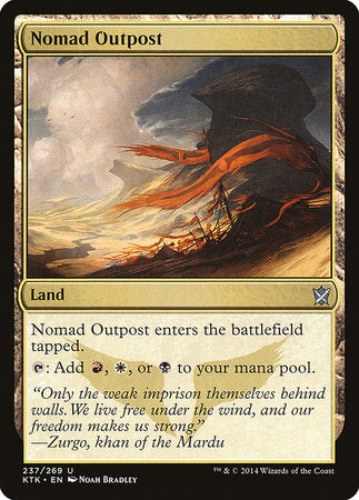 Nomad Outpost [Khans of Tarkir] | Cracking-Singles