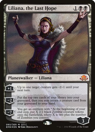 Liliana, the Last Hope SDCC 2016 EXCLUSIVE [San Diego Comic-Con 2016] | Cracking-Singles