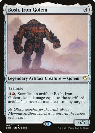 Bosh, Iron Golem [Commander 2018] | Cracking-Singles