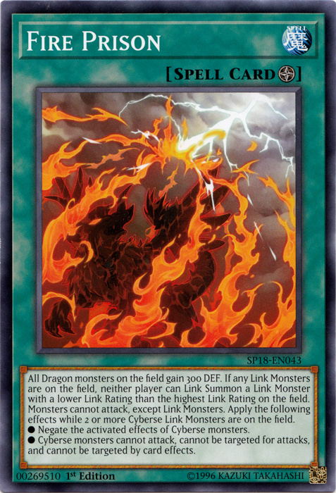 Fire Prison [SP18-EN043] Common | Cracking-Singles