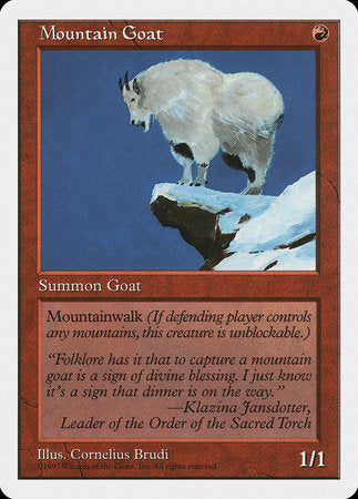 Mountain Goat [Fifth Edition] | Cracking-Singles
