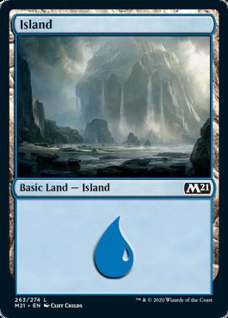 Island [Core Set 2021] | Cracking-Singles