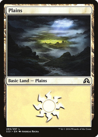Plains (285) [Shadows over Innistrad] | Cracking-Singles