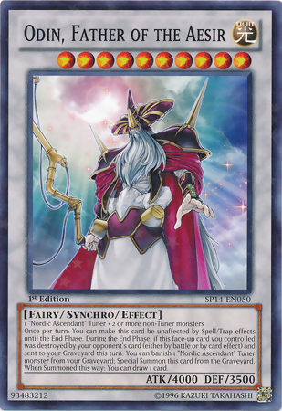 Odin, Father of the Aesir [SP14-EN050] Starfoil Rare | Cracking-Singles