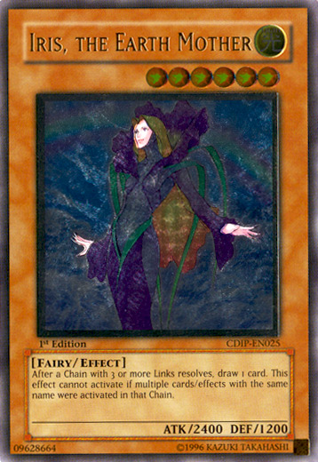 Iris, the Earth Mother [CDIP-EN025] Ultimate Rare | Cracking-Singles