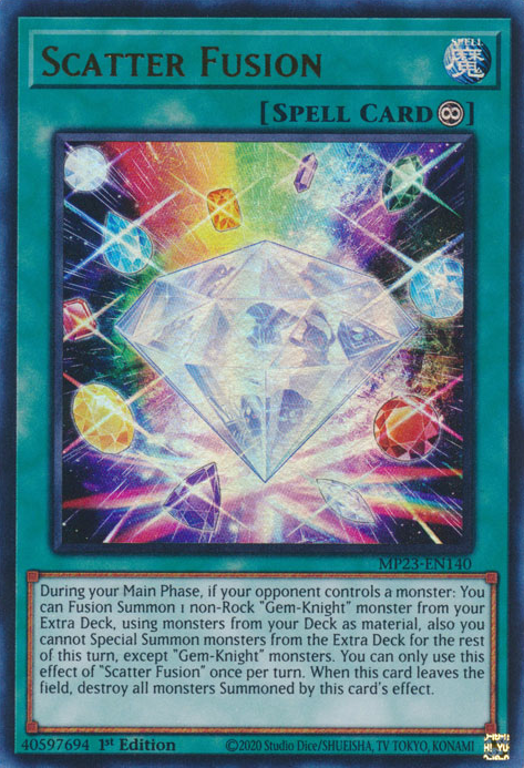 Scatter Fusion [MP23-EN140] Ultra Rare | Cracking-Singles