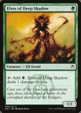 Elves of Deep Shadow [GRN Guild Kit] | Cracking-Singles