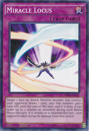 Miracle Locus [BP03-EN213] Shatterfoil Rare | Cracking-Singles