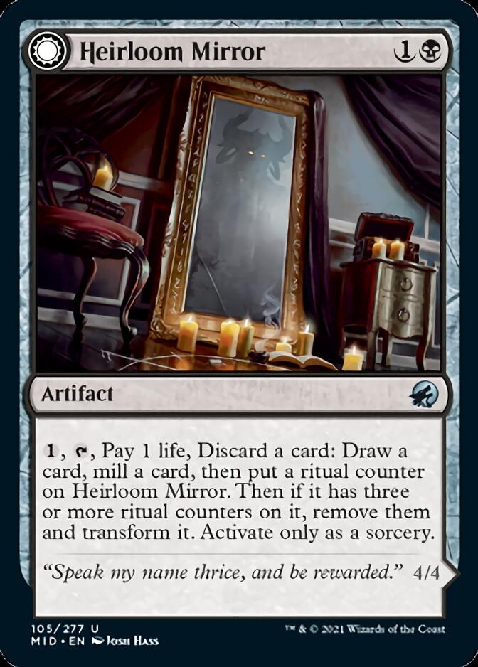 Heirloom Mirror // Inherited Fiend [Innistrad: Midnight Hunt] | Cracking-Singles