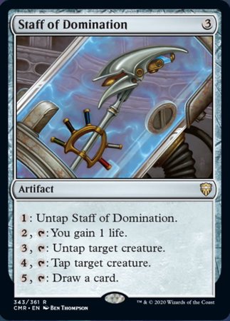 Staff of Domination [Commander Legends] | Cracking-Singles