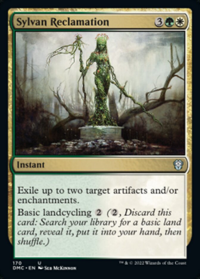 Sylvan Reclamation [Dominaria United Commander] | Cracking-Singles