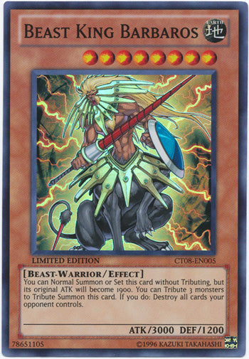 Beast King Barbaros [CT08-EN005] Super Rare | Cracking-Singles
