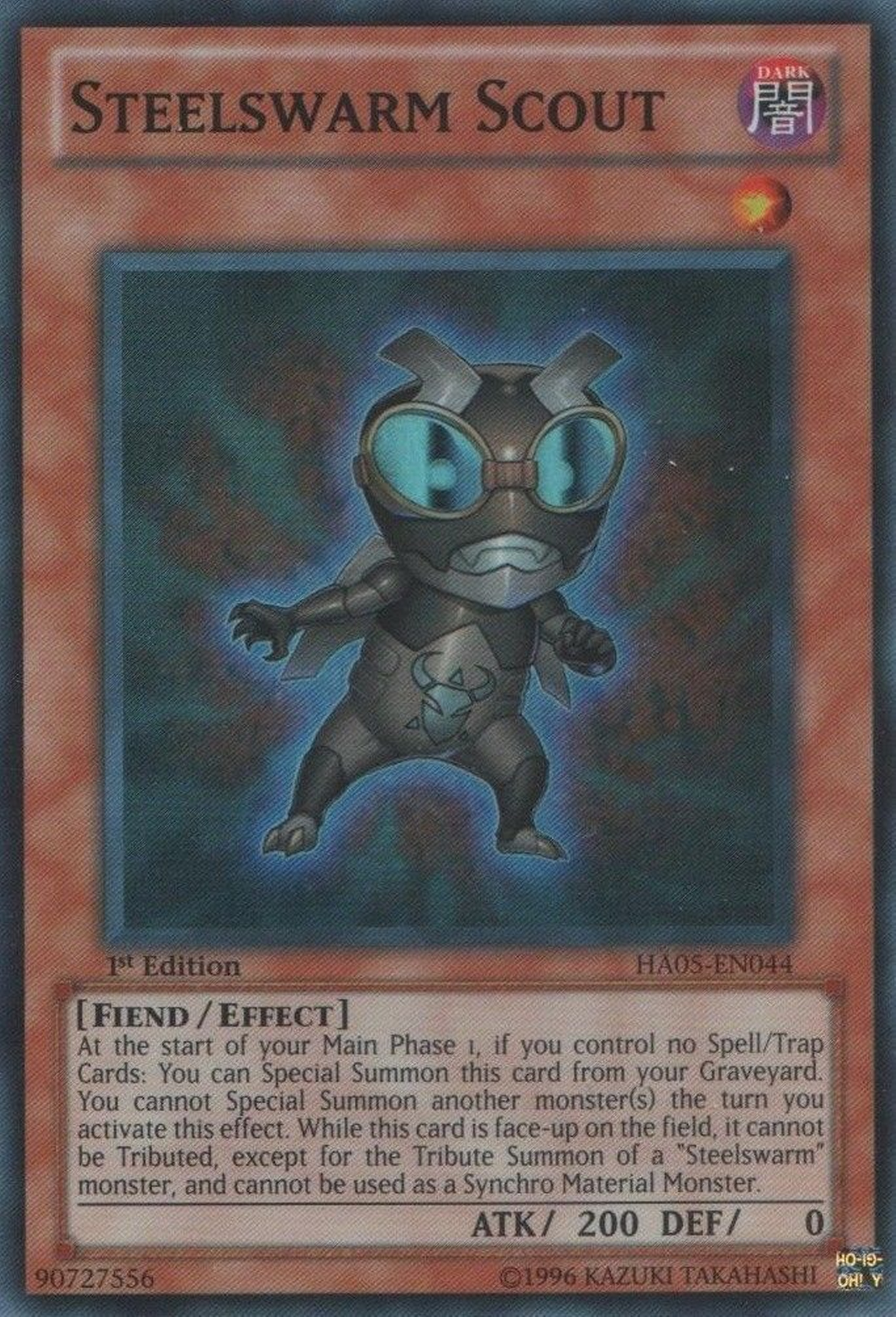 Steelswarm Scout [HA05-EN044] Super Rare | Cracking-Singles