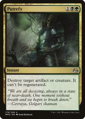 Putrefy [Modern Masters 2017] | Cracking-Singles