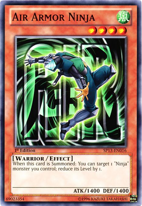 Air Armor Ninja [SP13-EN016] Common | Cracking-Singles