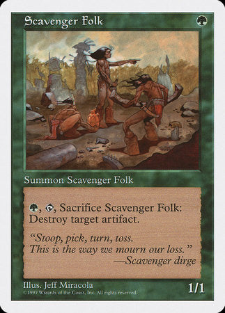 Scavenger Folk [Fifth Edition] | Cracking-Singles