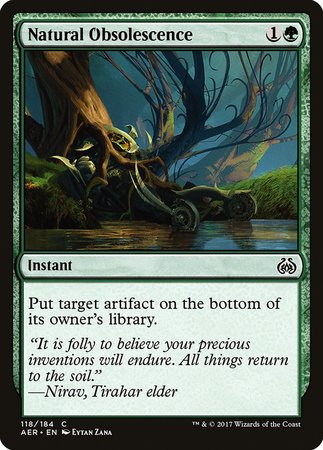 Natural Obsolescence [Aether Revolt] | Cracking-Singles