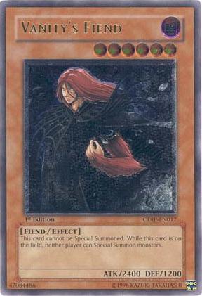 Vanity's Fiend [CDIP-EN017] Ultimate Rare | Cracking-Singles