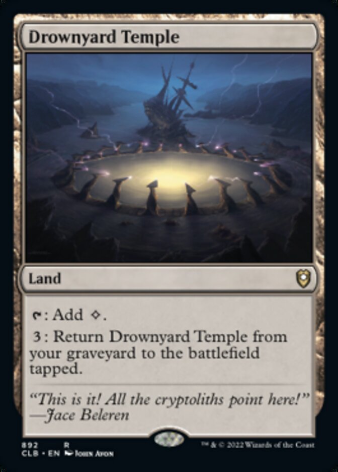 Drownyard Temple [Commander Legends: Battle for Baldur's Gate] | Cracking-Singles